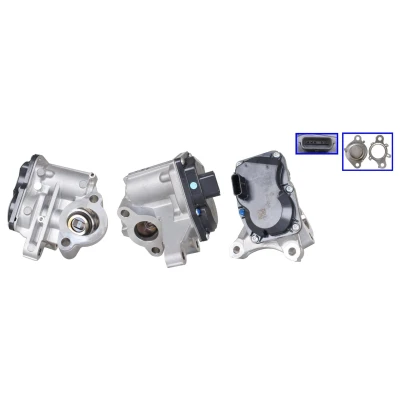 Abbildung von ELSTOCK 73 0290 AGR Ventil elektrisch mit Anbaumaterial Niederdruckseite RENAULT: Talisman Grandtour, Espace 5, SCENIC 3, OPEL: Vivaro B Combi