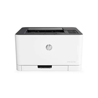 Abbildung von HP Color Laser 150nw Farb Laserdrucker (Drucker, USB, LAN, WLAN),weiß grau