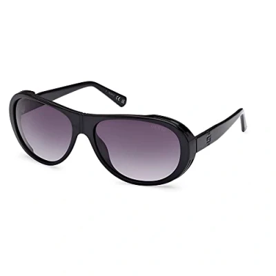 Abbildung von GUESS Herren GU00081 Sonnenbrille, Schwarz (glänzendes Schwarz), 62/16/135