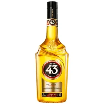 Abbildung von Licor 43 Original (1x1,0l) 31% vol., Aromen von Vanille, mediterranen Zitrusfrüchten und aromatischen Gewürzen, trinke ihn pur, auf Eis, mit Milch, Espresso oder als fruchtigen Longdrink