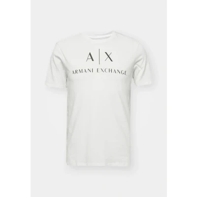 Abbildung von Armani Exchange Tshirt print, Herren, Größe: XL, White