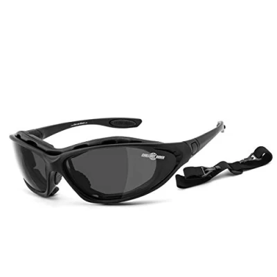 Abbildung von Chillout Rider Motorradbrille CR002, Polster abnehmbar, Band und Bügel wechselbar
