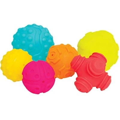 Abbildung von Playgro Sensorik Bälle, Ab 6 Monaten, Mehrfarbig, 40195