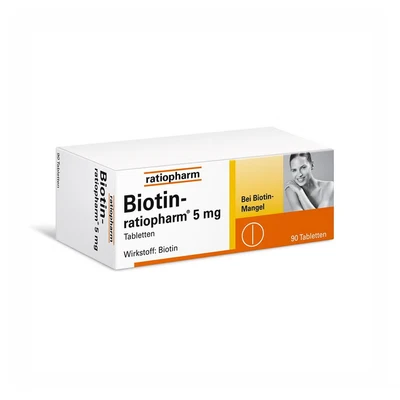 Abbildung von Biotin ratiopharm 5 mg 90 St