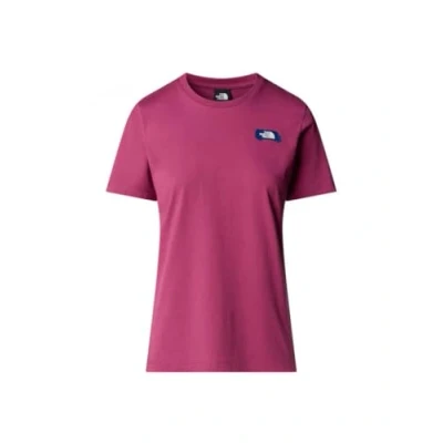 Abbildung von The North Face Outdoor Graphic TEE Tshirt print, Damen, Größe: 42, Cyber berry