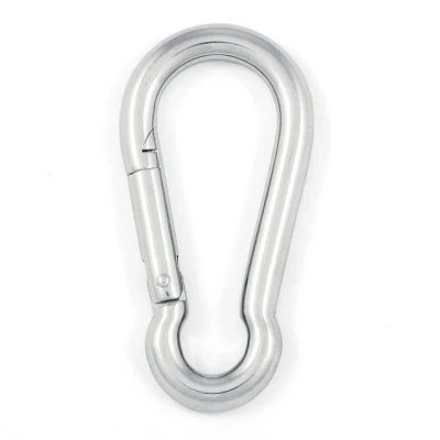 Abbildung von SO TECH® Karabiner Karabinerhaken 50 x 5 bis 120 11 mm Edelstahl AISI 316 (V4A), (5 St), (V4A)