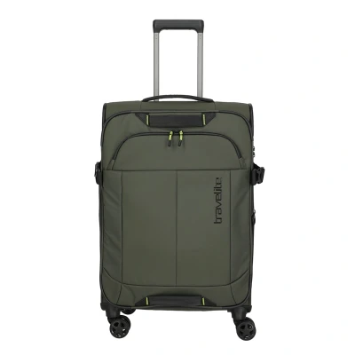 Abbildung von Travelite Briize Trolley M Khaki Koffer mit 4 Rollen Weichgepäck