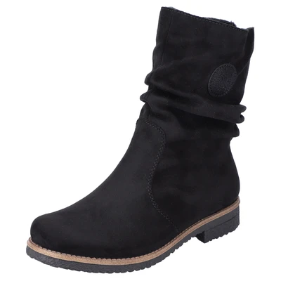 Abbildung von Rieker Stiefel, Damen, Größe: 36, Schwarz/schwarz Schuhe