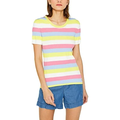 Abbildung von ESPRIT Damen 059Cc1I001 Pullover, Gelb (Light Yellow 2 746), X Large