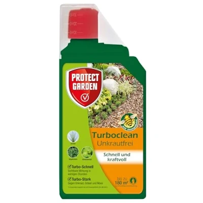 Abbildung von Protect Garden Unkrautbekämpfungsmittel Turboclean Unkrautfrei Konzentrat 1 Liter