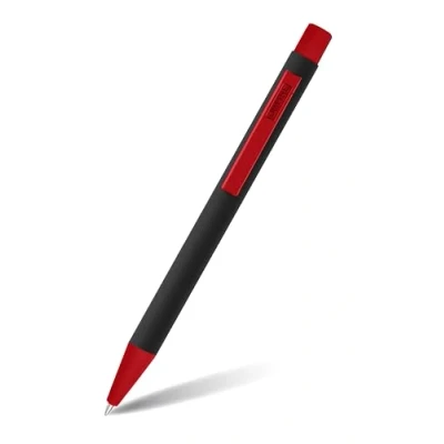 Abbildung von Online Pen Kugelschreiber Soft Metal Druckkugelschreiber, aus Aluminium, mit Softtouch Feeling