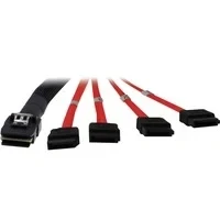 Abbildung von Inter Tech Kabel SFF 8087 4X SATA, Z zum Annschluss von 4 Festplatten mit 1 SAS Controller