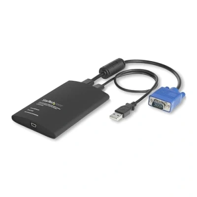 Abbildung von StarTech.com USB Crash Cart Adapter Portables KVM Laptop Konsole für Headless Geräte/Server/ATM/POS/Embeded konverter Console (NOTECONS02)