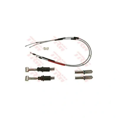 Abbildung von TRW GCH2611 Handbremsseil 1625, 1445 Trommelbremse FORD: FIESTA 4, KA Schrägheck, Puma