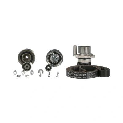 Abbildung von GATES KP25649XS 1 Wasserpumpe + Zahnriemensatz mit Tru Power VOLKSWAGEN: Passat B7 Limousine, Sharan II, Caddy 3 Kombi, AUDI: A6 C7 Avant