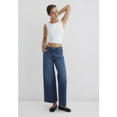 Abbildung von Mavi Fashion Nonsleeve CROP Top, Damen, Größe: XL, White