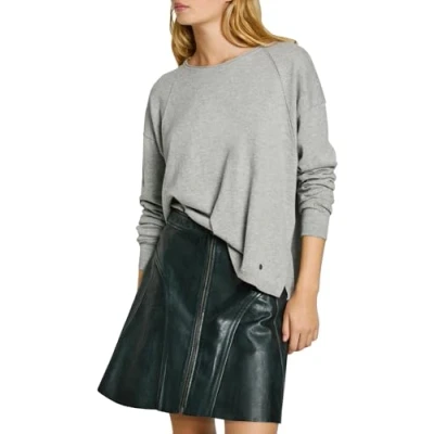 Abbildung von Pepe Jeans Isela CREW NECK Strickpullover, Damen, Größe: Medium, Light grey