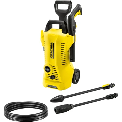 Abbildung von KÄRCHER Hochdruckreiniger K 2 Premium Power Control, Druck max: 110 bar, Fördermenge 360 l/h, ideal für die Reinigung von Fahrrädern, Gartenwerkzeugen und möbeln