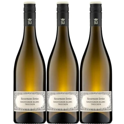Abbildung von Bassermann Jordan Sauvignon Blanc Weisswein Wein Trocken Pfalz Deutschland Inkl. FeinWert E Book (3 x 0,75l)