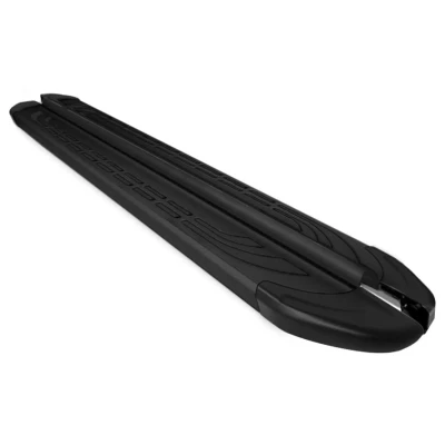 Abbildung von OMAC Trittbretter Seitenschweller kompatibel mit Nissan Qashqai J11 2014 2021 Alu Schwarz