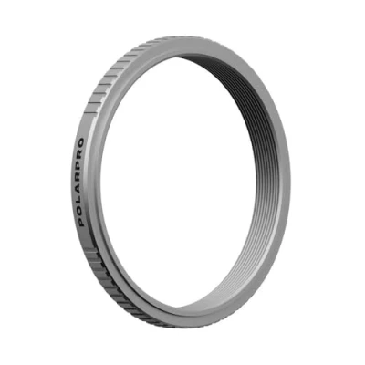 Abbildung von PolarPro Fuji X100 Serie Filteradapter Silber Kompatibel mit X100VI, X100V, X100, X100S, X70 49mm