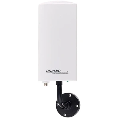 Abbildung von auvisio DVBT Aussenantenne: Aktive DVB T/T2 Außenantenne TX 260TR, 25dB (DVB T2 Antenne außen, außen Antennen für T T2, Antennenverstärker)
