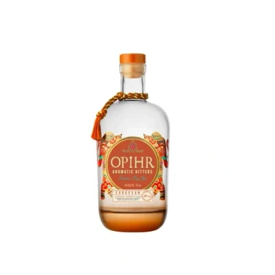 Abbildung von Opihr I European Edition London Dry Gin Aromatic Bitters Mit gebrannten Orangen und Bitternoten Inspiriert durch die antike Gewürzstraße 43% Vol. 700 ml