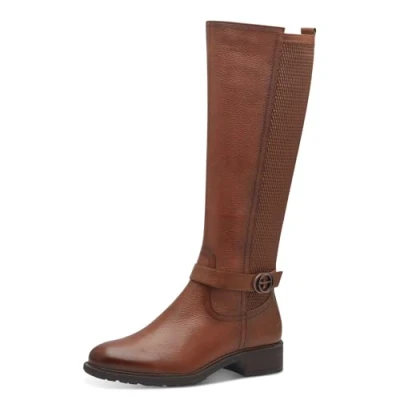 Abbildung von Tamaris Stiefel, Damen, Größe: 42, Cognac Schuhe