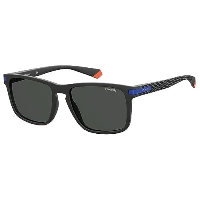 Abbildung von Polaroid Unisex PLD 2088/S Sonnenbrille, Matte Black Blue, 55
