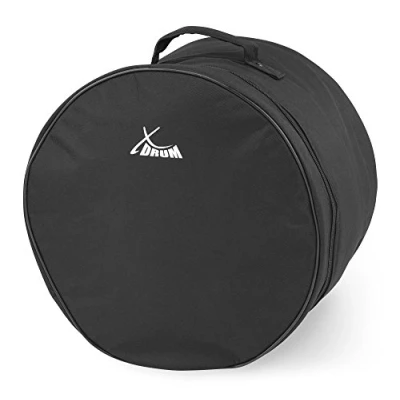Abbildung von XDrum Classic Drumbag, Schlagzeugtasche für Tom Größe 12&quot;x10&quot; (Durchmesser: 12&quot;, Tiefe: 10&quot;, wasserabweisend, Innenpolsterung, stabiler Tragegriff) Schwarz