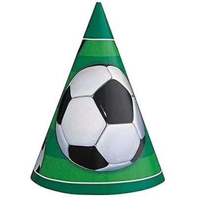 Abbildung von Fußballhüte 3d 8 Stücke