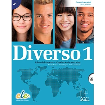 Abbildung von Diverso 1: Curso de español para jóvenes / Kurs und Arbeitsbuch mit MP3 CD (Diverso (Jugendliche))