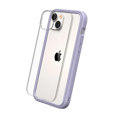 Abbildung von RhinoShield Modulares Case kompatibel mit [iPhone 14 Plus] Mod NX Anpassbare &amp; stoßdämpfende Schutzhülle im schlanken Design 3.5 Meter Fallschutz Lavender