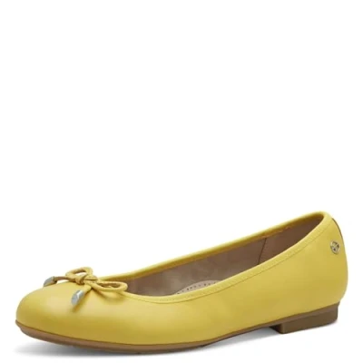 Abbildung von Tamaris Klassischer Ballerina, Damen, Größe: 41, Yellow Schuhe