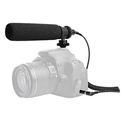 Abbildung von Prosound Shotgun Kondensatormikrofon für Kamera, 3,5 mm Klinke