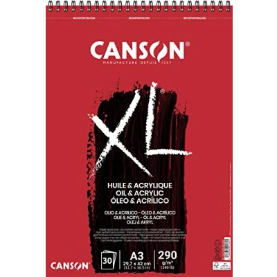 Abbildung von Canson Sp XL Huile Et Acrylique A3 290 g Skizzenbuch