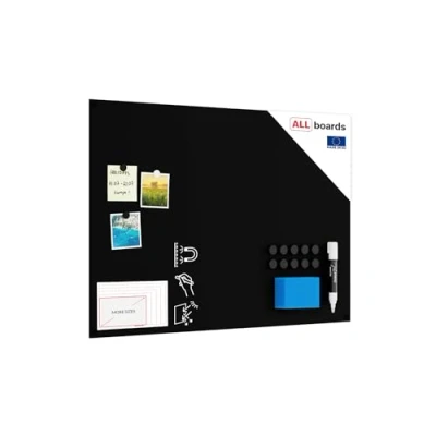 Abbildung von ALLboards Rahmenloses SLIMboard Kreideoberfläche 90x60 cm + GRATIS
