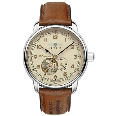 Abbildung von Zeppelin MÉDITERRANÉE Uhr, Damen, Größe: One Size, Beige