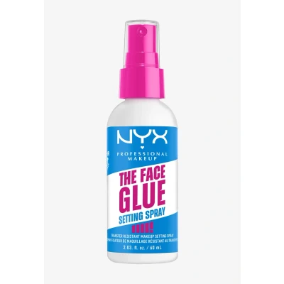 Abbildung von NYX Professional Makeup The Face Glue Extreme Hold Setting Spray fixierendes für 24h Make up Halt, 60 ml