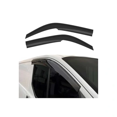 Abbildung von 2X Windabweiser Regenabweiser kompatibel mit Mercedes Vito W638 1996 2003 Acryl Dunkel