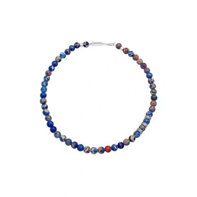 Abbildung von Kuzzoi BEAD Halskette, Herren, Größe: 45, Dunkelblau