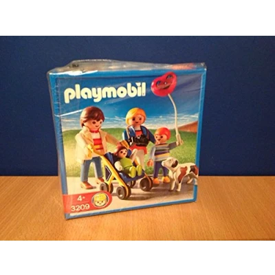Abbildung von Playmobil® Konstruktions Spielset 3209 Familienspaziergang mit Buggy