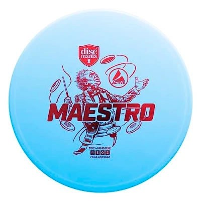 Abbildung von Discmania Disc Golf Active line Maestro Mid Range Blau Golfscheibe, M
