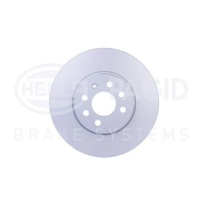 Abbildung von HELLA PRO High Carbon 8DD 355 128 171 Bremsscheibe 280 25 04/07 100 innenbelüftet beschichtet hochgekohlt ohne Radbefestigungsbolzen, Radnabe