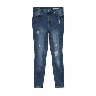 Abbildung von Vero Moda Jeans Skinny Fit, Damen, Größe: Sx34, Medium blue denim