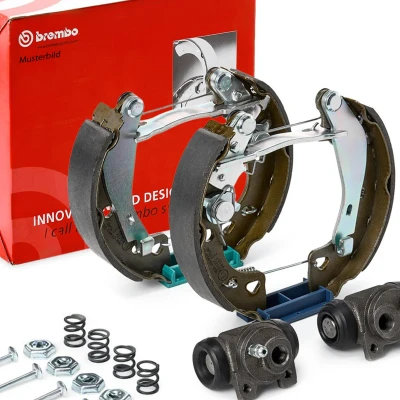 Abbildung von BREMBO K 23 072 Bremsensatz, Trommelbremse FIAT: Fiorino II Kastenwagen