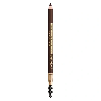 Abbildung von Impala Smoky Effect Kajal Augen Bleistift Farbe 02 Kaffeebraun Eyeliner Mattes Finish Cremige Textur, einfach aufzutragen Feuchtigkeitsformel mit Jojobaöl I Intensiv und langanhaltend
