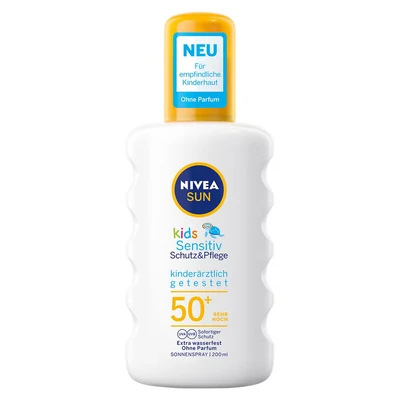 Abbildung von Nivea SUN KIDS Protect &amp; Sensitiv Spray SPF 50 + Sonnenschutz, Größe: 200 ml,