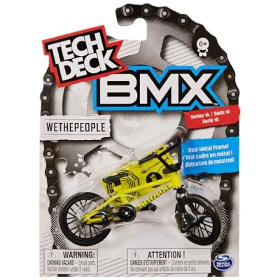 Abbildung von Tech Deck Fingerboard 1 Finger Skateboard mit original Design verschiedene Grafiken, cooles Zubehör. Zufallsauswahl, Griffbrett, 6 Jahr(e)