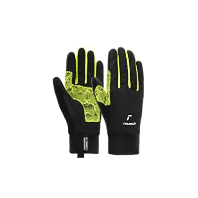 Abbildung von Reusch Arien Stormbloxx Touch TEC Fingerhandschuh, Größe: 8, Black safety yellow